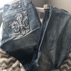 Miss Me Straight Leg Jean Sz 28 Long